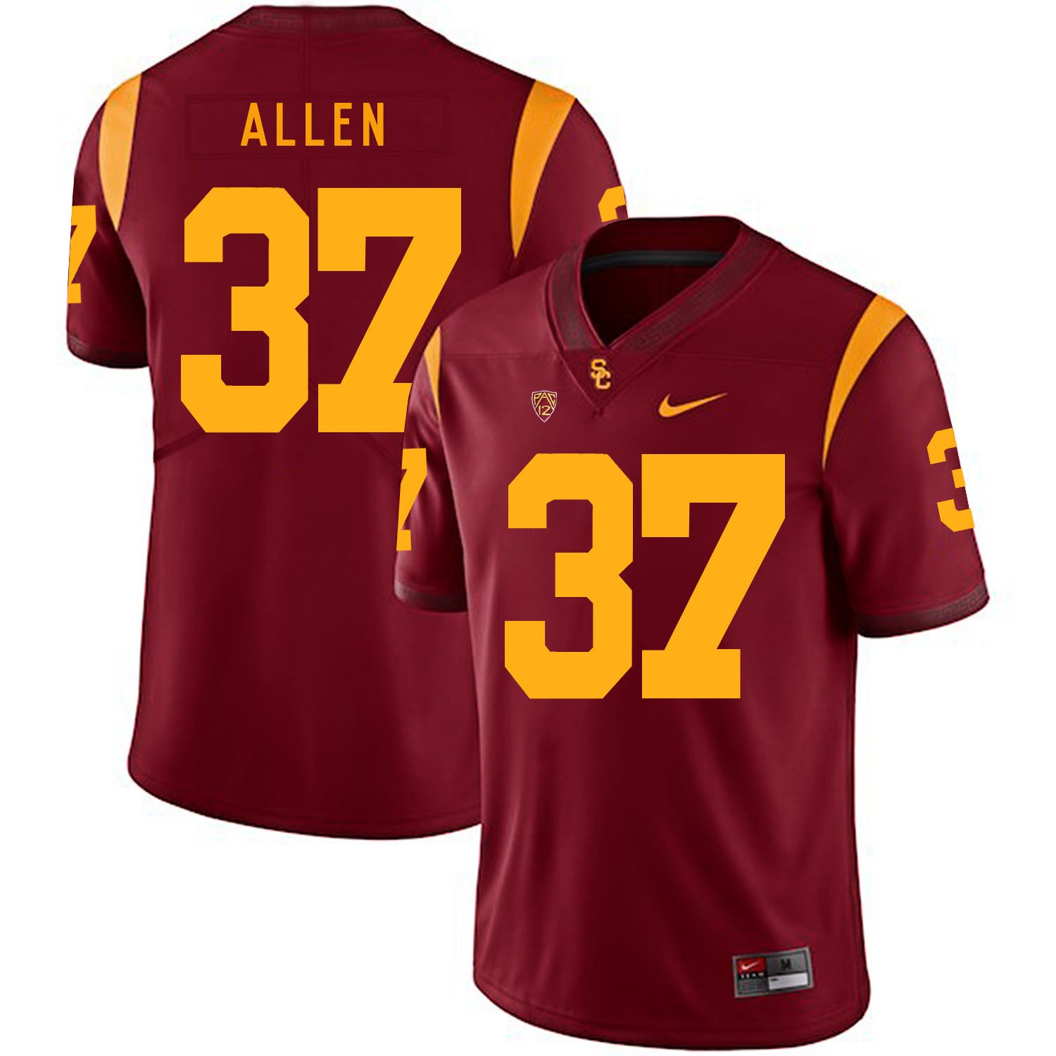 Javorius Allen USC Trojans red jersey