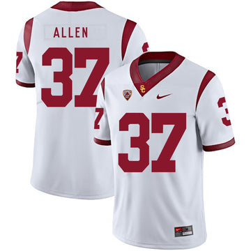 Javorius Allen USC Trojans white jersey