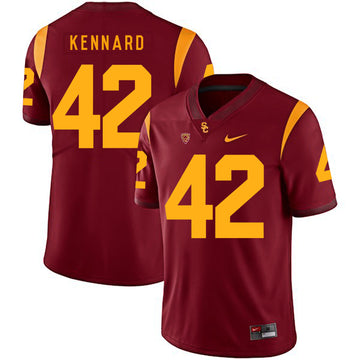 Devon Kennard USC Trojans red jersey