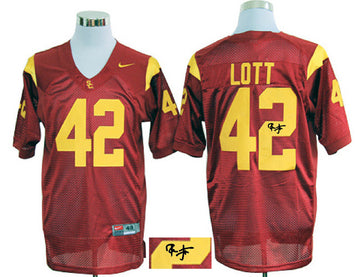 Lott USC Trojans red jersey