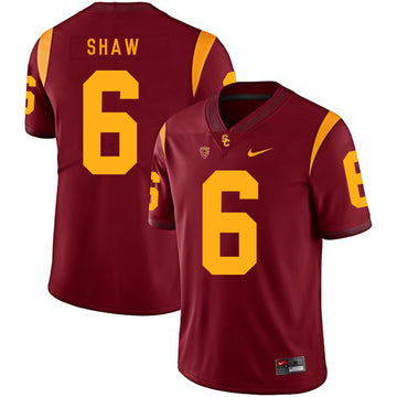 Josh Shaw USC Trojans red jersey