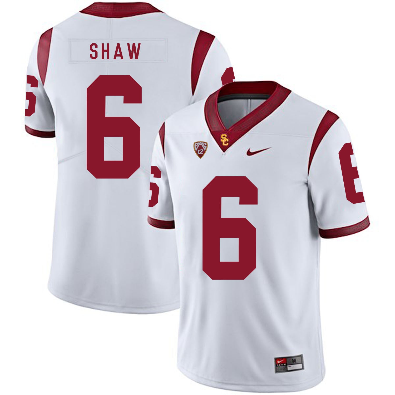 Josh Shaw USC Trojans white jersey