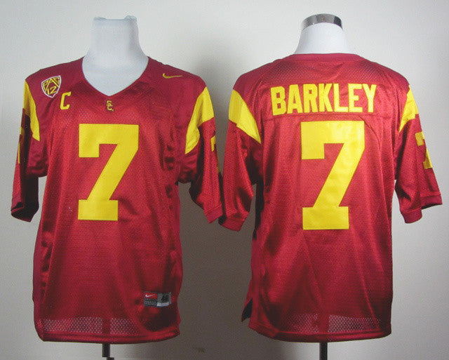 Matt Barkley USC Trojans red jersey