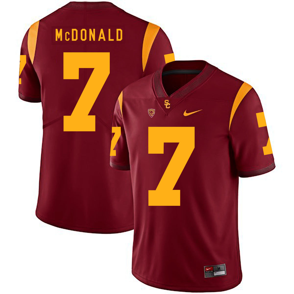 T.J. McDonald II USC Trojans red jersey