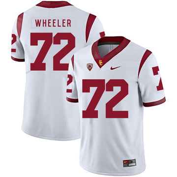 Chad Wheeler USC Trojans white jersey