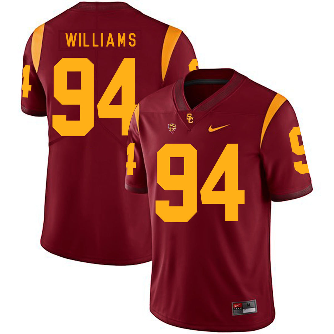 Leonard Williams USC Trojans red jersey