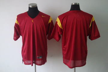 Custom USC Trojans red jersey
