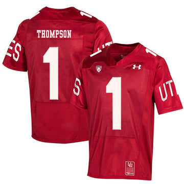 Kendal Thompson Utah Utes red jersey