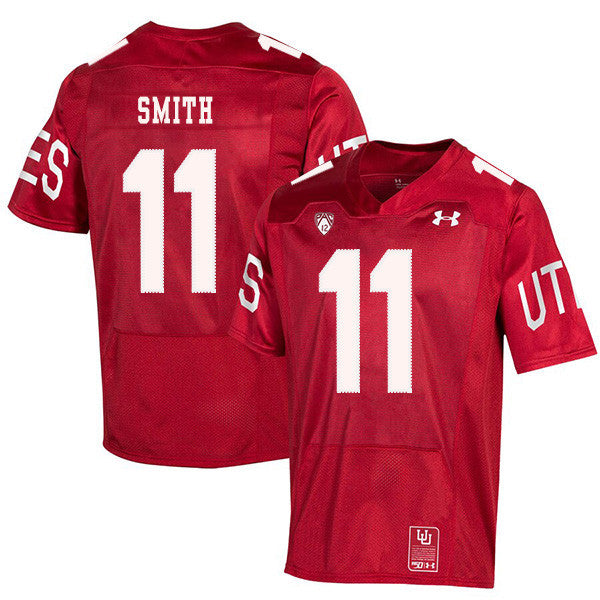 Alex Smith Utah Utes red jersey