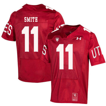 Alex Smith Utah Utes red jersey
