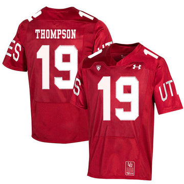Bryan Thompson Utah Utes red jersey