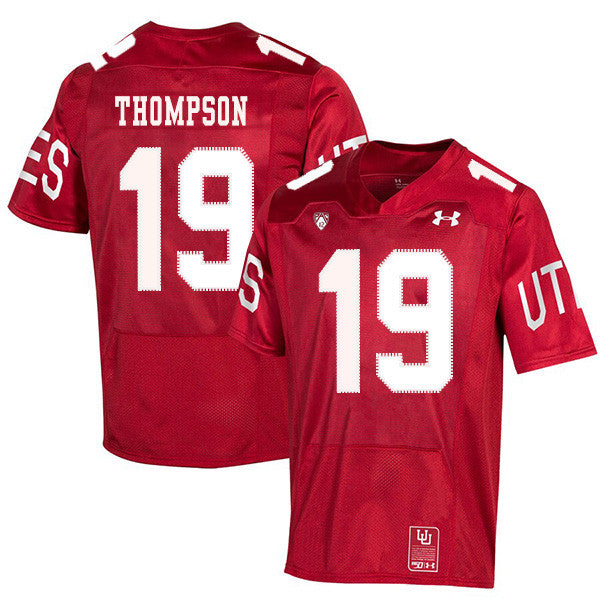 Bryan Thompson Utah Utes red jersey