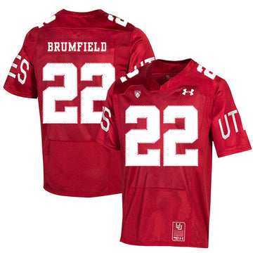 Devin Brumfield Utah Utes red jersey