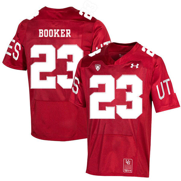Devontae Booker Utah Utes red jersey