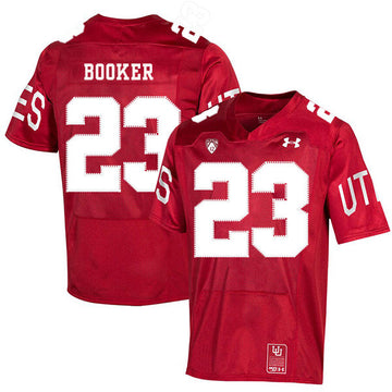 Devontae Booker Utah Utes red jersey