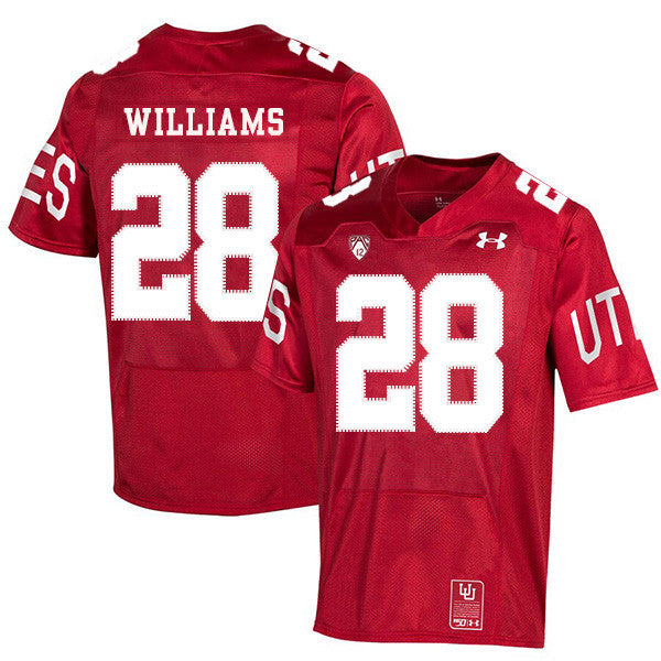 Joe Williams Utah Utes red jersey