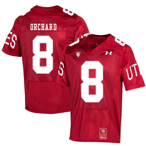 Nate Orchard Utah Utes red jersey