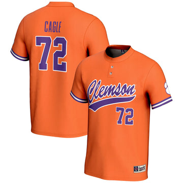 Valerie Cagle Softball Clemson Tigers orange Fashion jersey