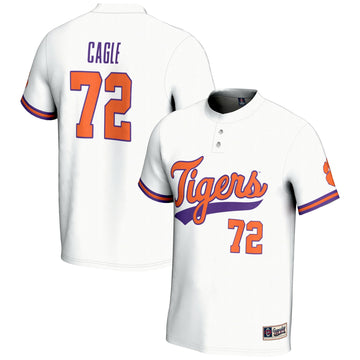 Valerie Cagle Softball Clemson Tigers white Fashion jersey