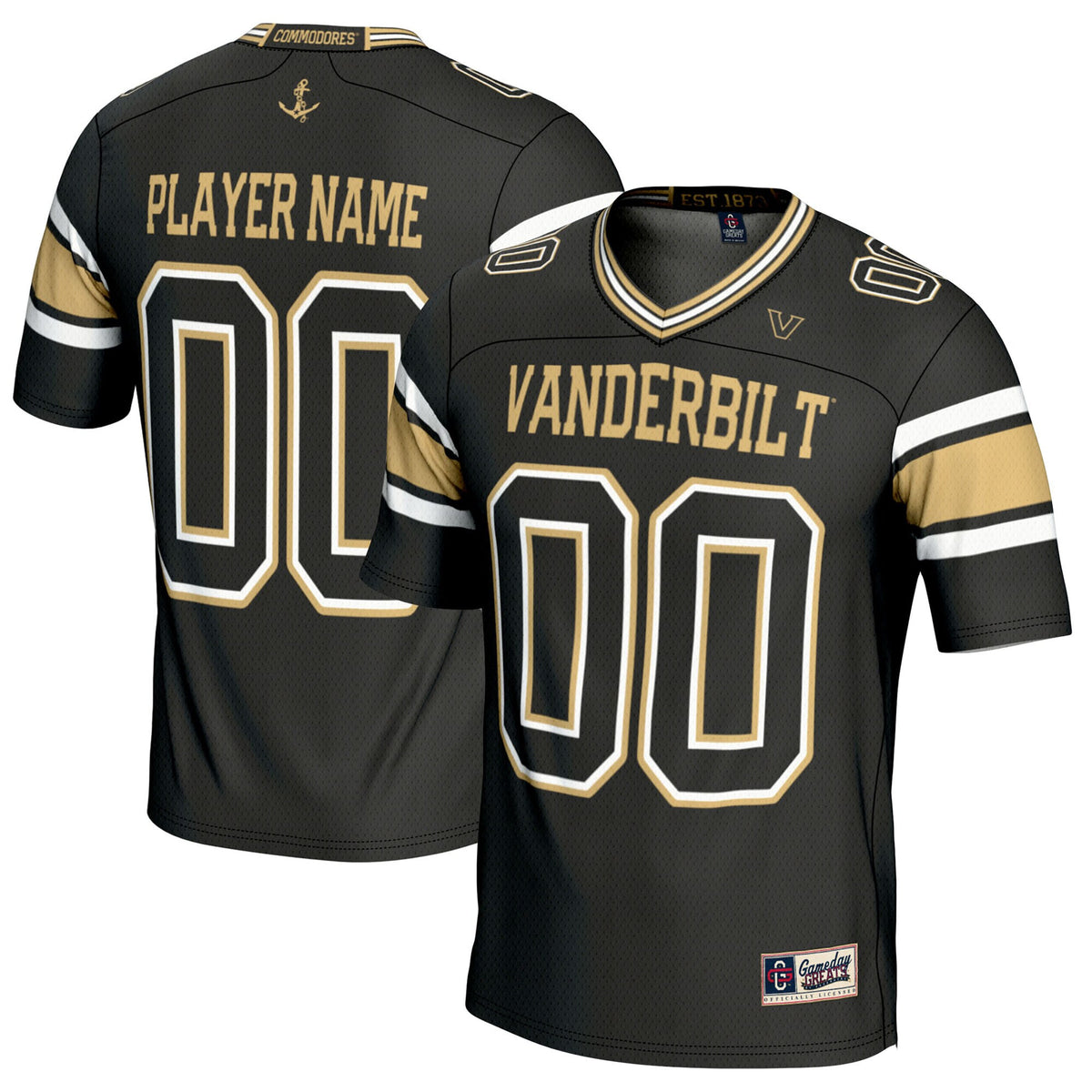 Vanderbilt Commodores black jersey