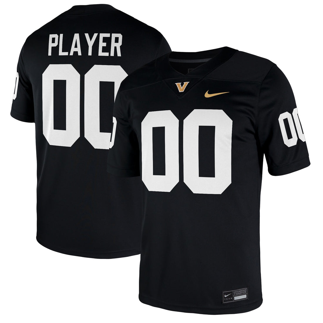 Vanderbilt Commodores black jersey
