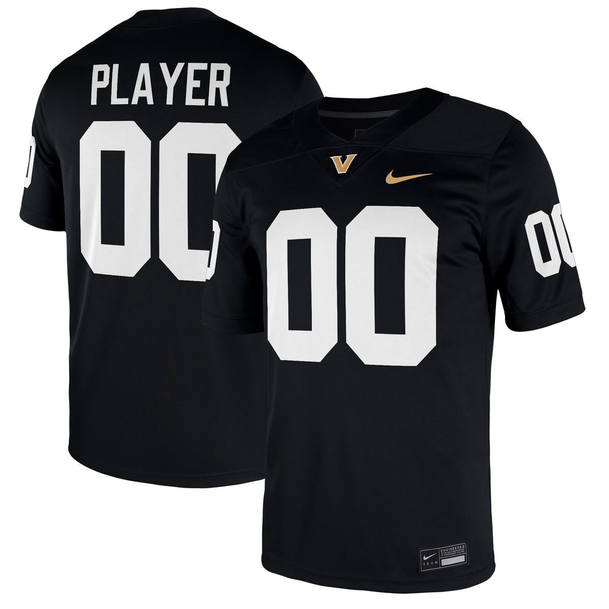 Vanderbilt Commodores black jersey