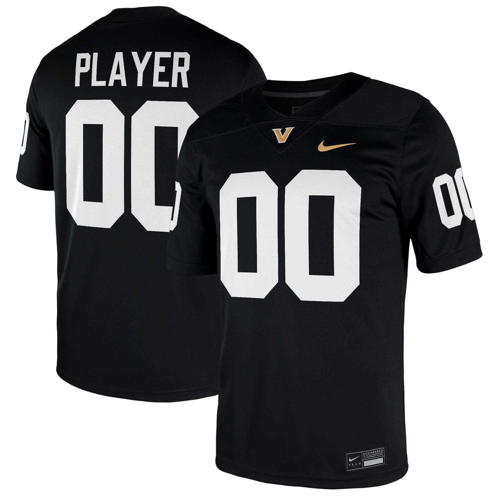 Vanderbilt Commodores black jersey