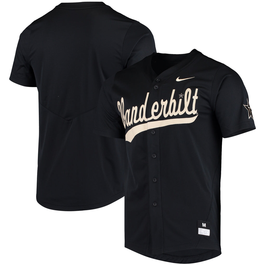 Vanderbilt Commodores black Vapor jersey
