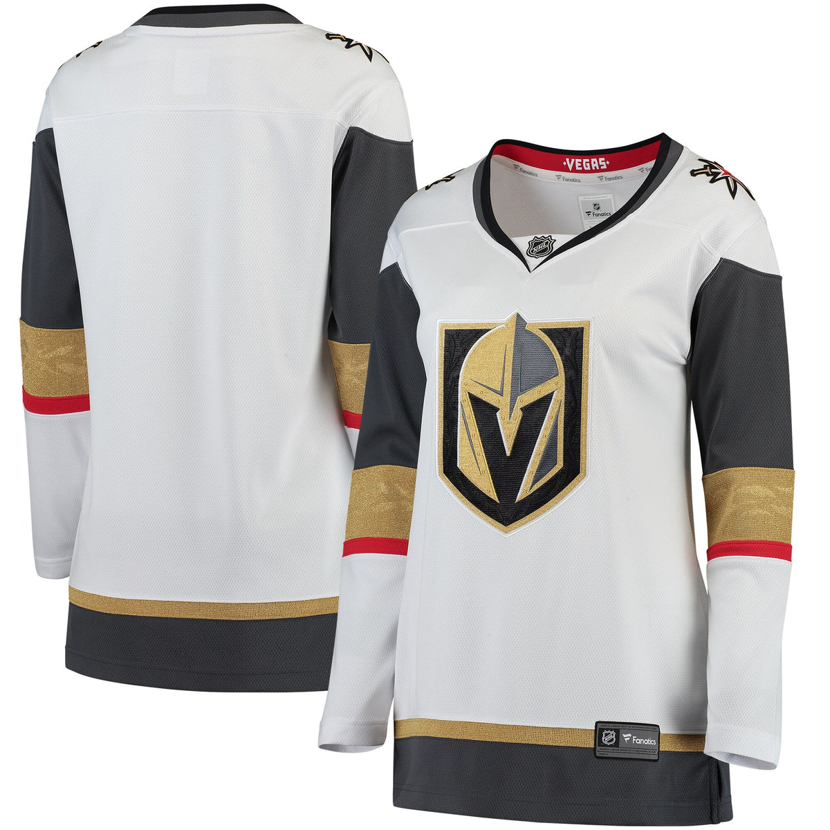 Vegas Golden Knights white Away jersey