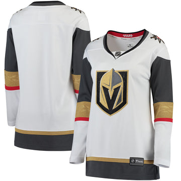 Vegas Golden Knights white Away jersey