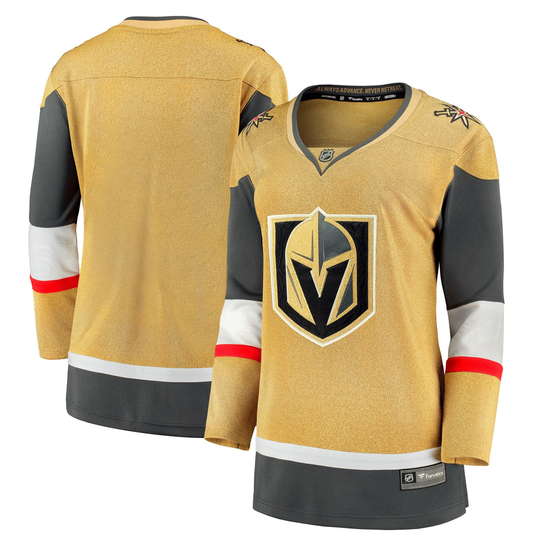Vegas Golden Knights gold Home jersey