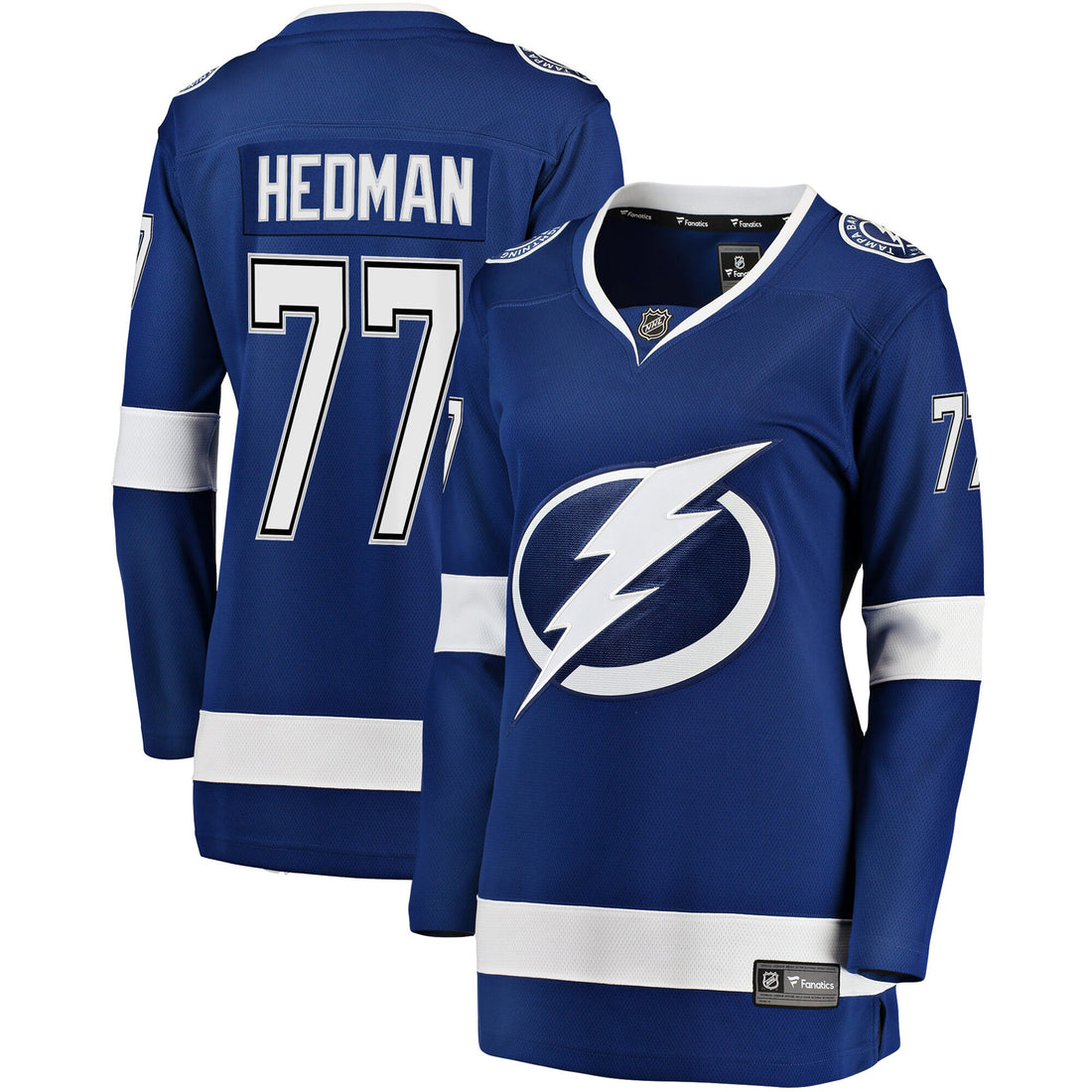 Victor Hedman Tampa Bay Lightning blue jersey