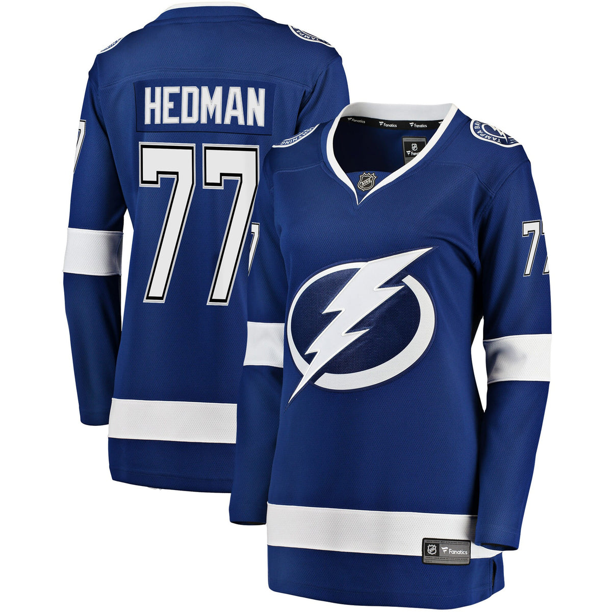 Victor Hedman Tampa Bay Lightning blue jersey