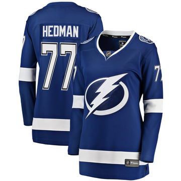 Victor Hedman Tampa Bay Lightning blue jersey