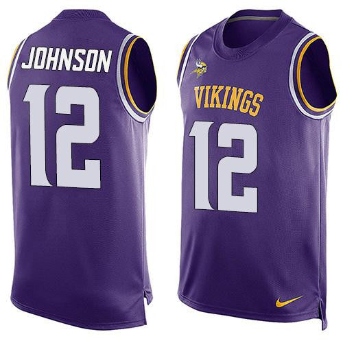 Charles Johnson Minnesota Vikings purple Limited jersey