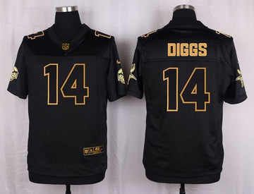 Stefon Diggs Minnesota Vikings black Pro Line jersey