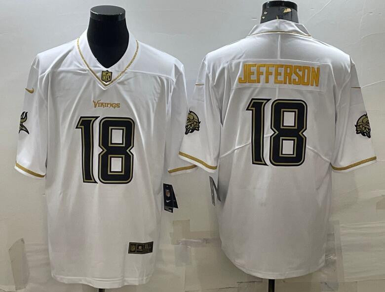 Justin Jefferson Minnesota Vikings white Untouchable jersey