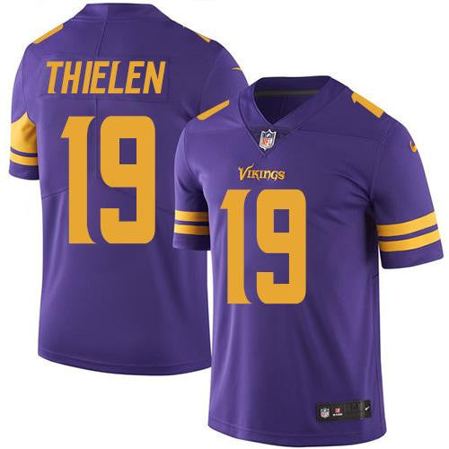 Adam Thielen Minnesota Vikings purple Limited jersey