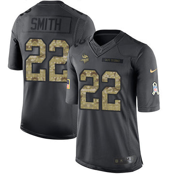 Harrison Smith Minnesota Vikings black Salute To Service jersey