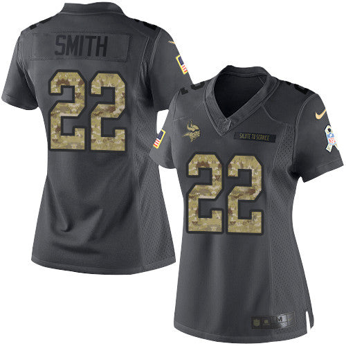 Harrison Smith Minnesota Vikings black Salute To Service jersey