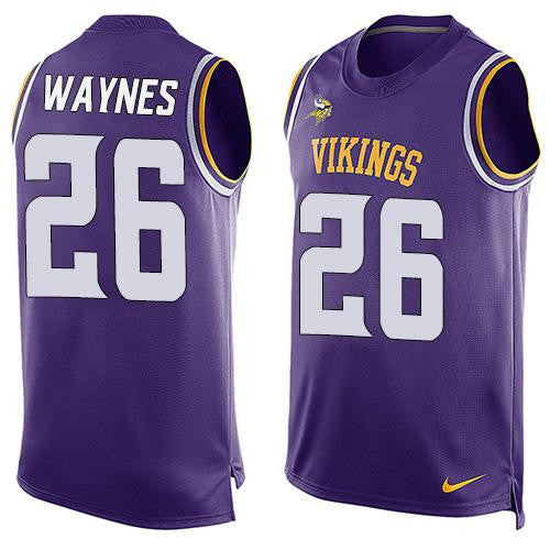Trae Waynes Minnesota Vikings purple Limited jersey
