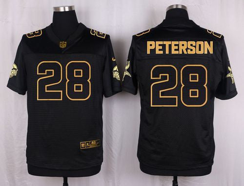 Adrian Peterson Minnesota Vikings black Pro Line jersey