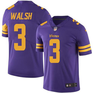 Blair Walsh Minnesota Vikings purple Limited jersey