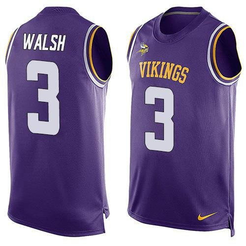 Blair Walsh Minnesota Vikings purple Limited jersey