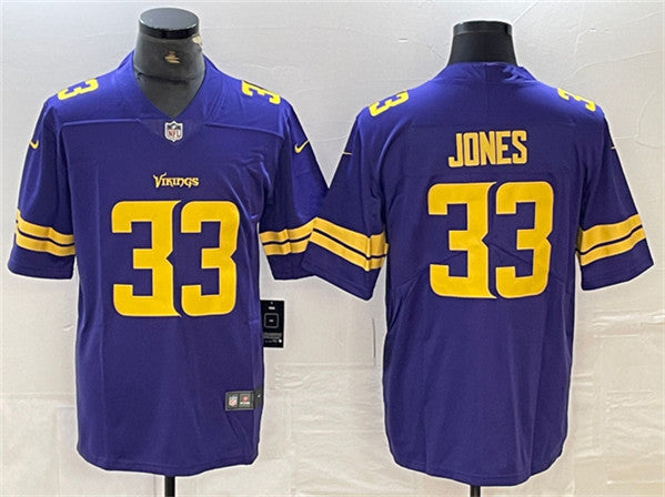Aaron Jones Minnesota Vikings purple Color Rush jersey
