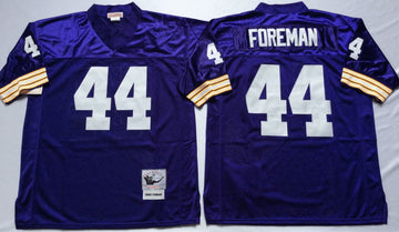 Chuck Foreman Minnesota Vikings purple Throwback jersey