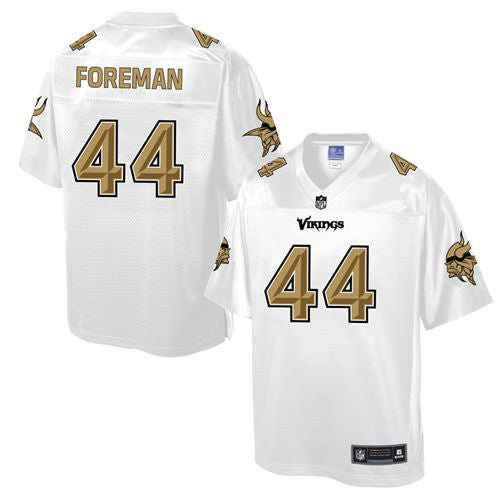 Chuck Foreman Minnesota Vikings white Pro Line jersey