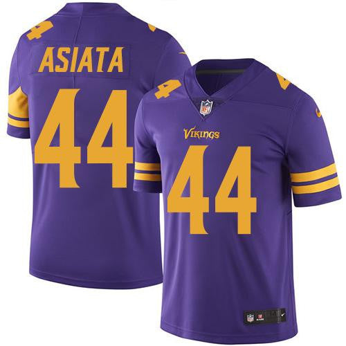 Matt Asiata Minnesota Vikings purple Limited jersey