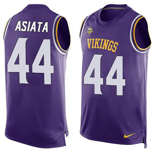 Matt Asiata Minnesota Vikings purple Limited jersey