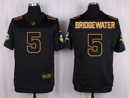 Teddy Bridgewater Minnesota Vikings black Pro Line jersey